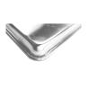 Buy cheap 26*18 inch 1mm thick rectangle wire-in-the-rim tray aluminum alloy baking traywire-in-the-rim oven tray flat metal baking tray from wholesalers