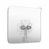 Buy cheap Transparent Waterproof Sticky Adhesive Wall Hooks for Keys Bathroom Outdoor Kitchen Door from wholesalers