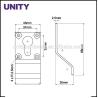 Buy cheap Stainless Steel Flush Bolt Door Accessories for Fire Door Easy Installation Different Length Option from wholesalers