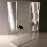 Buy cheap Four Tier Clear Acrylic Display Racks For Bracelet Earring Jewelry Lockable Door from wholesalers