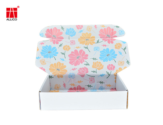 Shirts Garment Packaging Box Glossy Lamination BSCI Approval