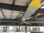 Large Industrial Ceiling Fans with Energy-Saving Permanent Magnet Gearless Motor