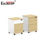 Under Desk Wooden File Cabinet Mobile Manufacturer Direct Sales