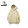 Buy cheap Streetwear Knitted Blank Custom Logo Cotton Black 320g Fitted Gym Over Size Pullover Tracksuit Mans Hoodies from wholesalers