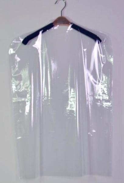 BIODEGRADABLE COMPOSTABLE CORN STARCH Poly dry cleaning garment bags on roll