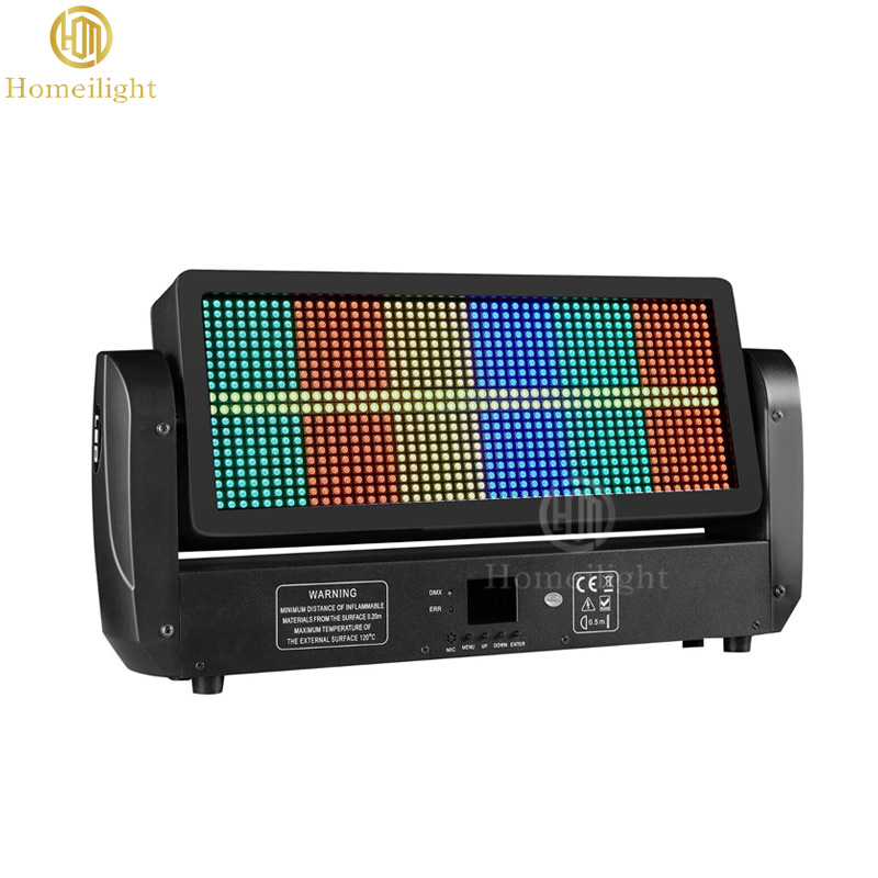 RGBW 400W 12 Segments DMX512 LED Moving Head Stage Strobe Light for Emitting Color