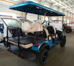 New Buggy 4 Wheel 6-seater Electric Golf Cart with 3.5kw 60V100Ah Lead-acid