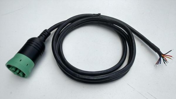 Buy cheap Green Type 2 J1939 Deutsch 9-Pin Female to Open End CAN Bus Cable from wholesalers