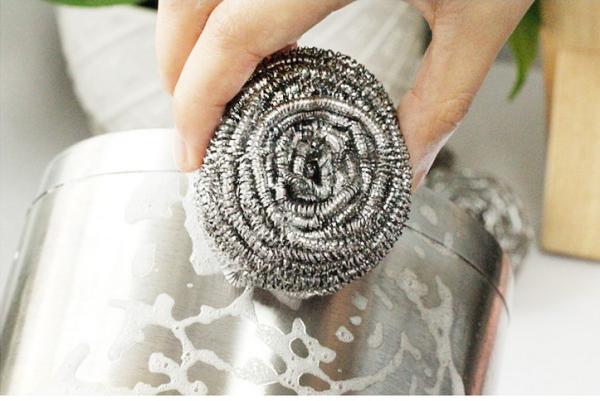 Buy cheap Kitchen Cleaning Metal Scouring Ball Dry Quickly Not Easy To Change Shape from wholesalers