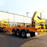 Buy cheap 37Ton 45Ton Self Loading Side Lifter Container Trailer from wholesalers