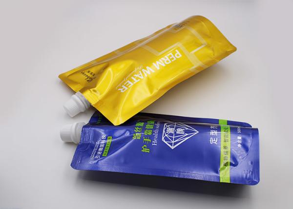 Buy cheap Portable Aluminum Foil Liquid Spout Stand Up Bags PE Receipe Grade from wholesalers