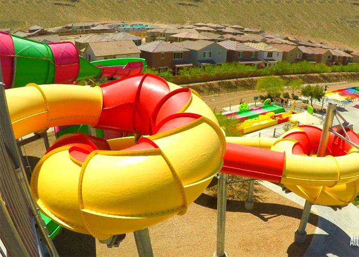 Hotel And Resort Fiberglass High Speed Water Slide