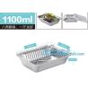 Buy cheap Free Sample, tin storage, Take Out Disposable Food Packaging Airline Foil Container, Compartment Takeaway Box from wholesalers