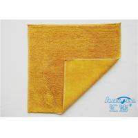 Buy cheap Non-Abrasive Thick High Pile Terry Microfiber Bath Towels / Microfibre Face product