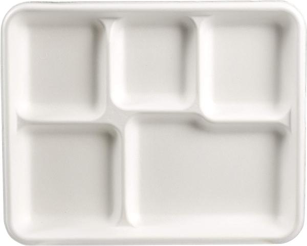 Buy cheap Waterproof Oil Proof Kraft Paper Plate For Supermarket Food Packaging from wholesalers