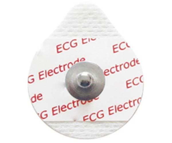 Buy cheap Non Woven Adult Oval Buttons Safety ECG Chest Electrode from wholesalers