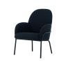 Buy cheap Funky Dark Green Linen Accent Chair Sling Lounge Pool Armchair from wholesalers