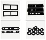 NBR Silicone Rubber Shockproof Door Lock Gasket