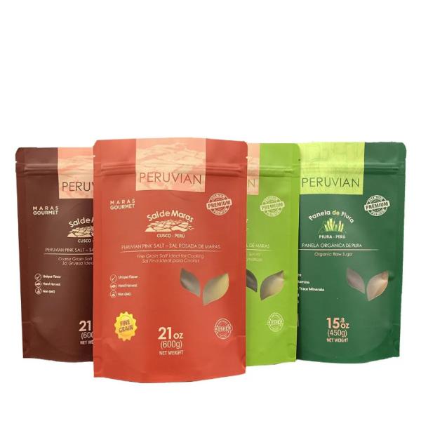 Buy cheap Kraft Paper Sachet Stand Up Pouch Kraft Paper Bag With Window, Sachet Kraft Stand Up Paper Pouch from wholesalers