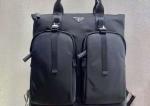 Multi Function Black Nylon Outdoor Sports Backpack High Capicity