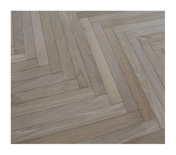 Buy cheap 2 Ply Herringbone Parquet Oak Wood Flooring To Italy, 500 x 50MM from wholesalers