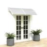 Buy cheap Fashionable PC Door Canopy 100% Virgin Bayer Makrolon Resisting Rain from wholesalers