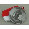 Buy cheap Die Casting 3D Medals Antique Silver Marathon Medals Antique Silver Plating from wholesalers