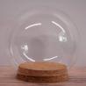 Buy cheap ODM Small Glass Dome Glass Bottle Cork Base Moistureproof from wholesalers