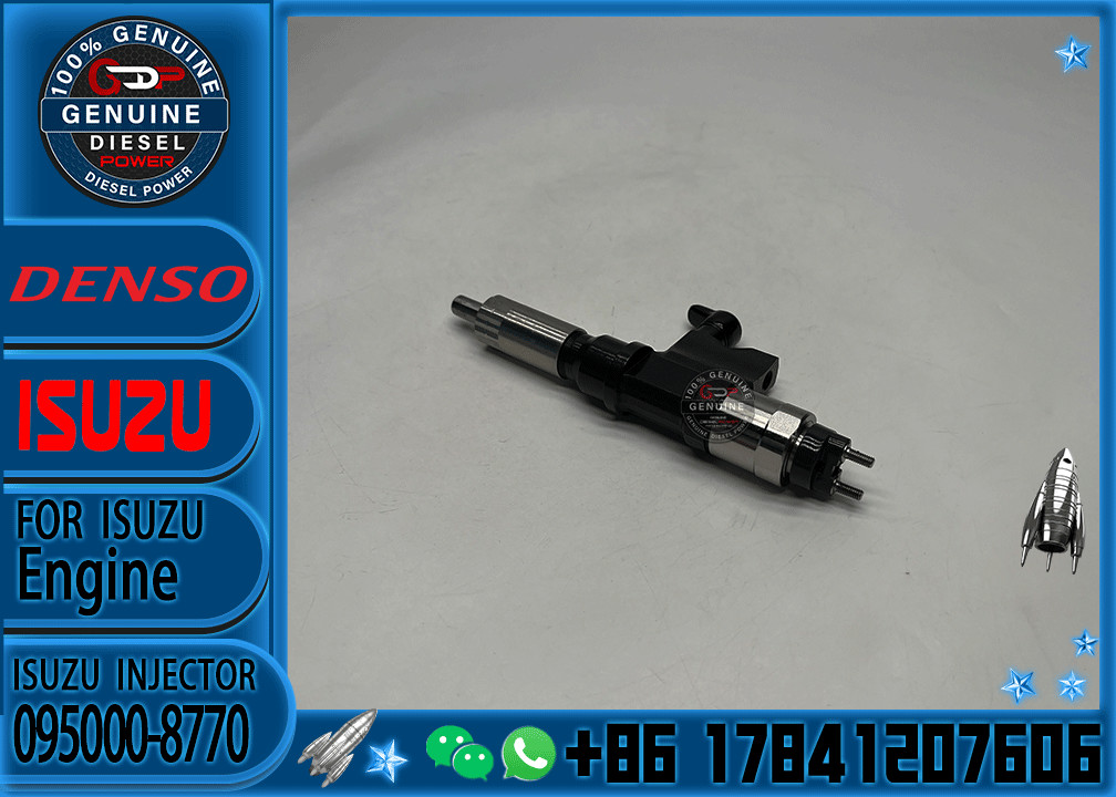 095000-8770 Good Quality Common Rail Diesel Fuel Injector 095000-8771 095000-8100 VG1038080007 VG1096080010