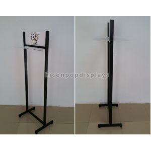 Buy cheap Double Sided Belt Metal Display Racks Visual Merchandise With Hook from wholesalers