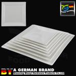 High Fire Temperature Made Commercial Durable Used 8" Square White Porcelain