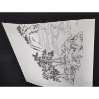 Buy cheap Bigger Size Square Pendant Panel Light With Pictures Cover Films With Soft product