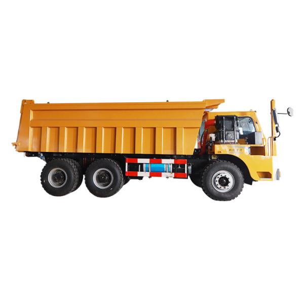 Buy cheap Heavy Duty 35 Tone Underground Dump Truck Yellow Tipper Truck 276kW from wholesalers