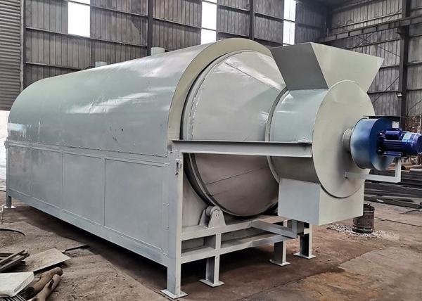 Energy Saving 1000kg/H Small Rotary Sand Dryer Machine Electric Heating Drum
