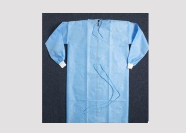 Buy cheap Abrasion Resistant Disposable Surgical Gown Spunbonded With ISO Certification from wholesalers