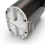 410 Stainless Steel 6 Liter Stainless Steel Pedal Dustbin