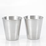 4 Pieces Stackable Stainless Steel Kids Tumblers Sturdy And User Friendly Metal