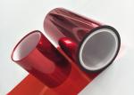 Special Tape Colored Pet Film , Heat Resistance Red Colored Plastic Film
