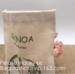Cotton Drawstring Bags, Reusable Muslin Bag Natural Cotton Bags with Drawstring