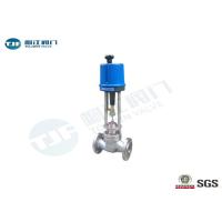 Buy cheap Electric Actuated Sleeve Steam Control Valve Class 600 LB Stainless 316 Made product