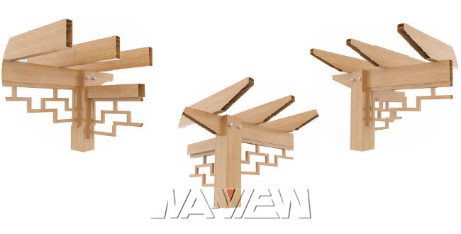 Waterproof Circular Pergola Patio Canopy Aluminum Alloy Profiles