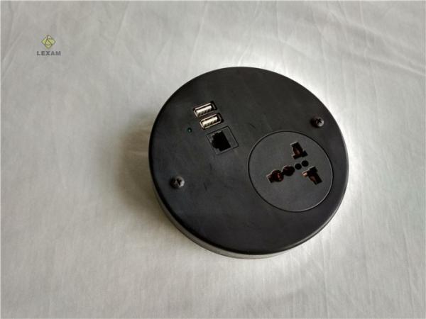 Buy cheap 1 Plug Safe Accessories 220V , Black Usb Power Strip 12 Mouths Guarantee from wholesalers