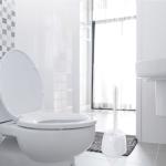 PP Long Handled Toilet Bowl Brush And Holder 16.5x38cm 159g