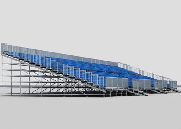 Buy cheap UV Resistance Temporary Grandstands / Concerts Shows Outdoor Aluminum Bleachers from wholesalers