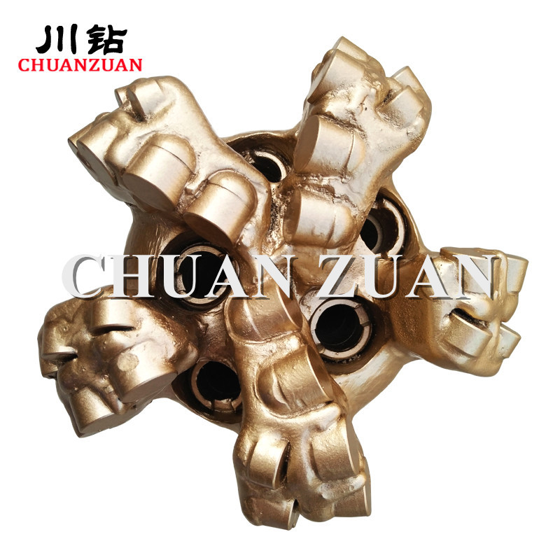6 1/2 Inch PDC Drill Bit Steel Body 5 Blades 165MM With High Drill Ability