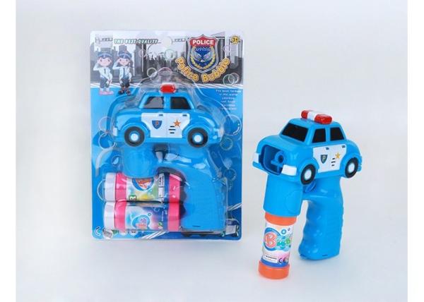Buy cheap Police Car Shape LED Bubble Gun Shooter Children's Play Toys Blue Color Age 3 Kids from wholesalers
