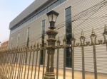 Outdoor Decor Cast Iron Fence Street Decoration Custom Metal Fence