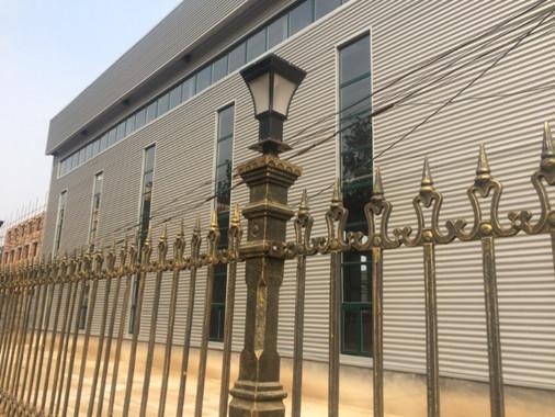Buy cheap Outdoor Decor Cast Iron Fence Street Decoration Custom Metal Fence from wholesalers
