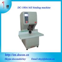 Buy cheap DC-180A automatic bill binding machine product