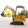 Buy cheap Diesel Mini Digger Agricultural Micro Clamshell Shovel Escavator 1.8 Ton Household Crawler 1ton Mini Excavator from wholesalers